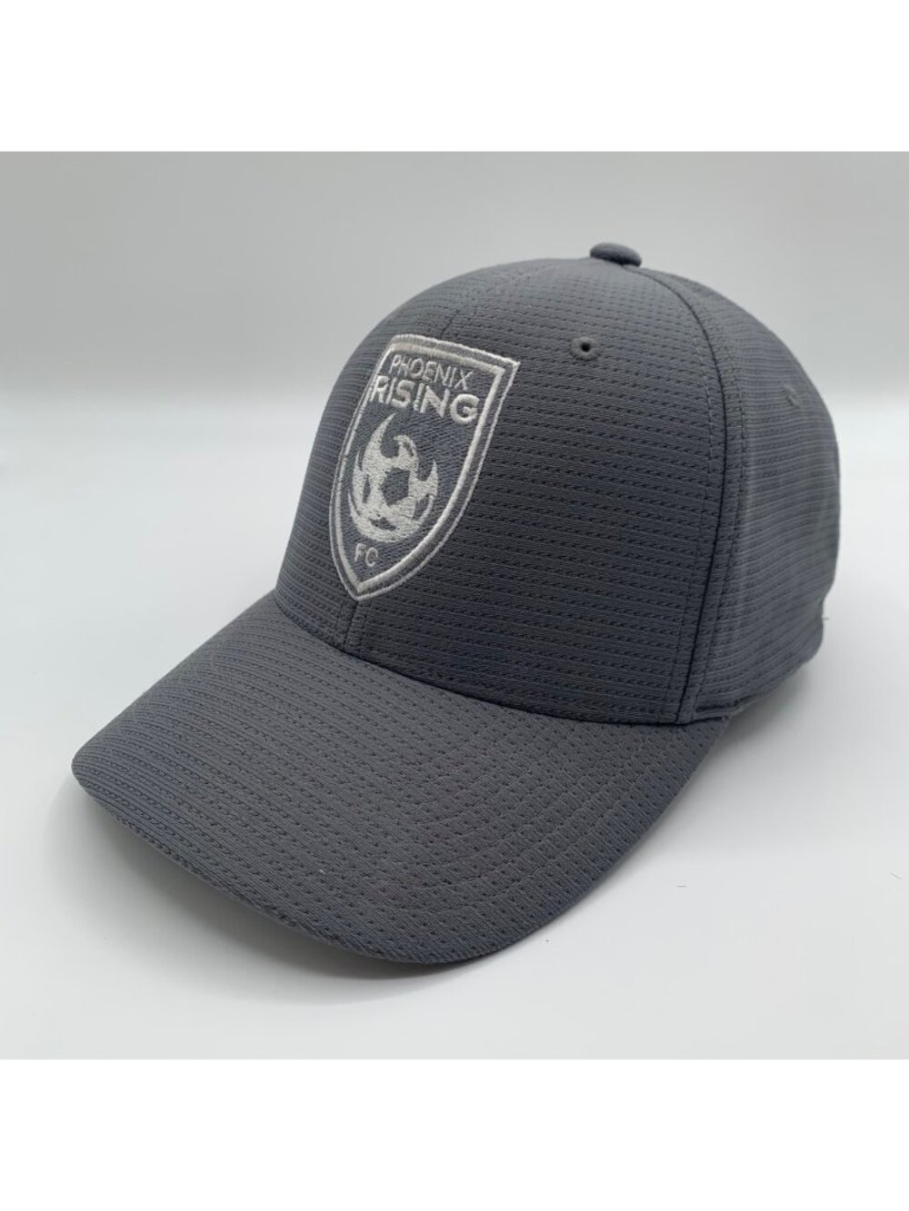 Phoenix Rising USL Gray Travis Mathew Stretch Fitted Hat Mens S/M